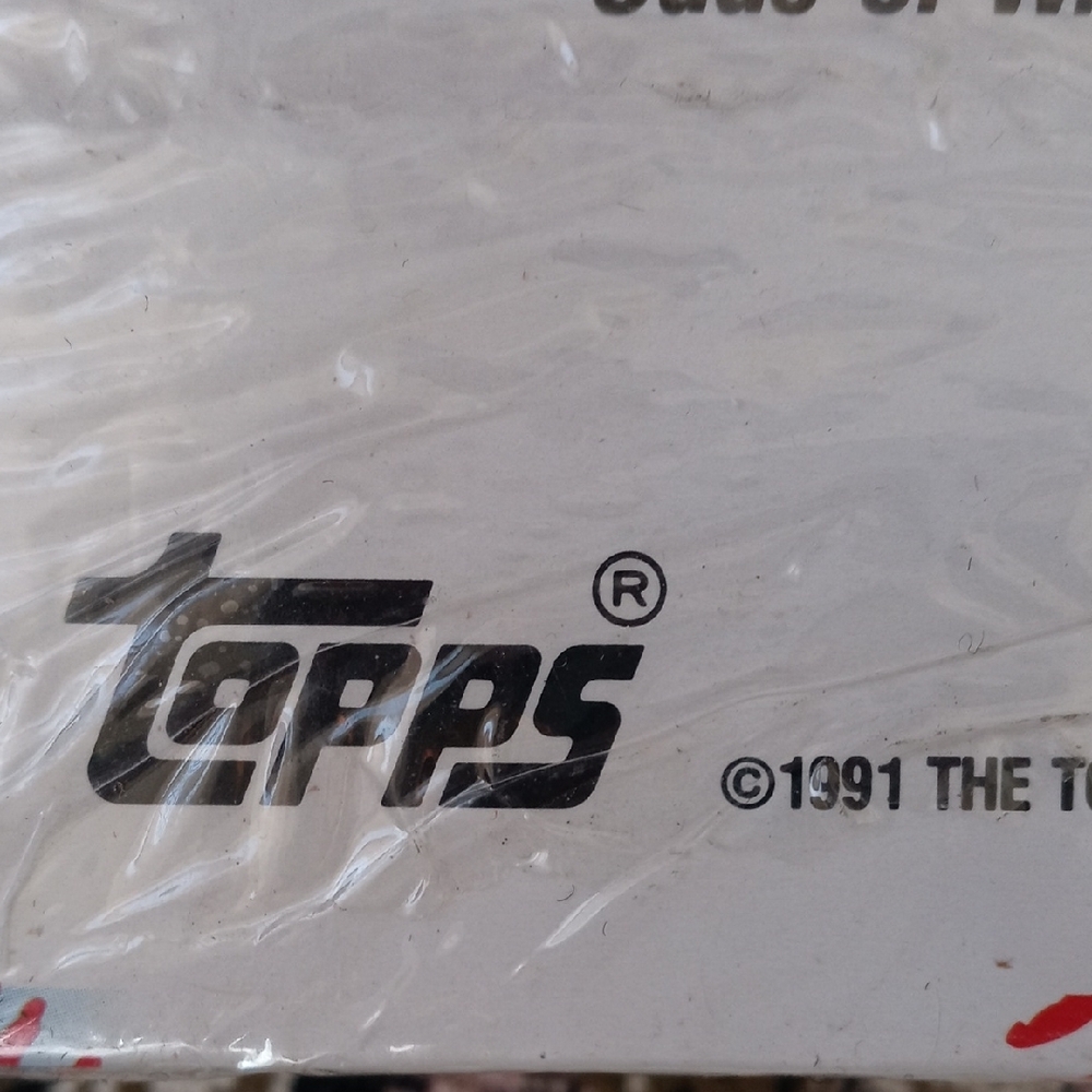 Topps Baseball Complete Set Box - Red, Yellow - Picture 4 of 5